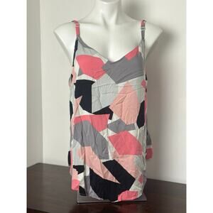 Torrid Essential Multi-Color Geometric Print Tank Top 1X (14/16)